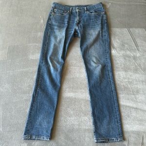 LEVI’S Men’s 511™ Blue Jeans, Classic Slim Fit, 34x36